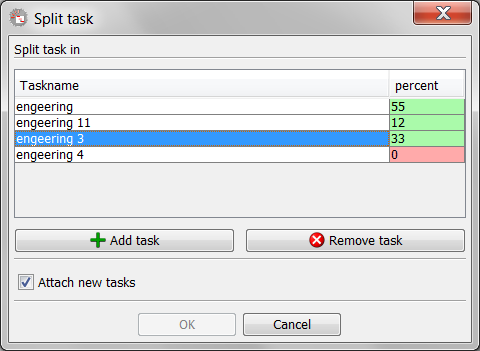 Split a task